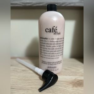 Philosophy: Cafe Au Lait Shampoo, Shower Gel, and Bubble Bath 32oz